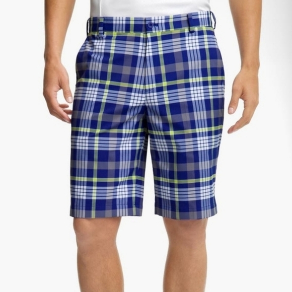 - Jack niklaus plaid mens  golf short casual performance in size 34 - Picture 11 of 11